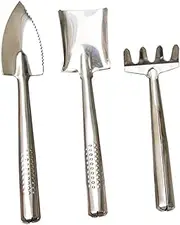 1Set Gardening Tools Mini Spade and Trowels for Planting Weeding and Loosening Durable Garden Equipment for Care