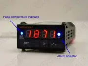 DIGITAL EGT THERMOMETER PYROMETER w/ RETRANSMIT & ALARM