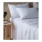 Hemp White Sheet Set by Vintage Design Homeware Super King