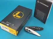 Leatherman Skeletool KB Pocket Knife w/ Bottle Opener, Black! NEW!