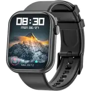Unisex Smart Watch with Call Function, HeartRate Monitoring, and Sleep Tracking for iPhone and Android Users