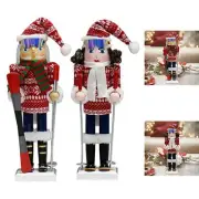 Christmas Nutcracker Figure Christmas Decoration for Party Home Living Room