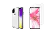 iCoverLover For iPhone 12/12 Pro Case & [2-Pack] Glass Screen Protectors Clear