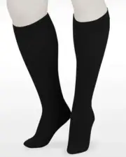Juzo Dynamic Varin 3511 Knee-High, Short, Size:I 20-30mmHg (Black)