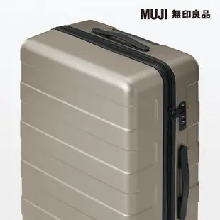 【MUJI 無印良品】四輪硬殼止滑拉桿箱75L(共4色)