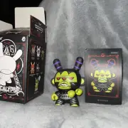 Kidrobot Dunny 3" Apocalypse Kronk Mutant Ape Black Vinyl Art Toy Complete New