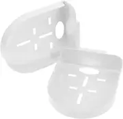 FELTECHELECTR Monitor Mount Wall Mount Camera Bracket Adhesive Shelf No Drill Easy Install for Security Cameras