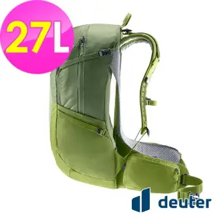 【deuter】FUTURA 27L透氣網架後背包(3400321綠/戶外露營/休閒健行/自助旅行/登山包)