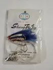 Shrimp Fly Rig Blue / White Size 5/0 3 Hook 60 Lb. Test DK Enterprise NOS NEW
