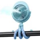 Portable Misting Fan with Flexible Tripod for Stroller Crib Treadmill Car Seat