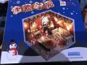 Flever Dollhouse Miniature DIY House Kit Creative Room With Furniture And Glass