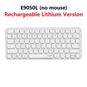 Rapoo E9050L Wireless Compact Keyboard - 78 Keys, 240Hr USB-C Rechargeable