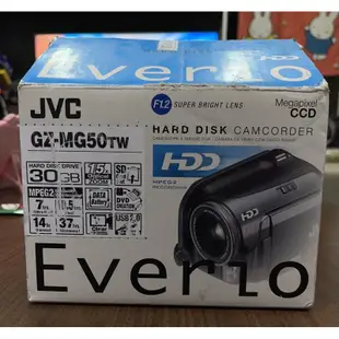 JVC GZ-MG50TW 數位硬碟攝影機 DV