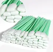 200 PCS Professional Foam Cleaning Swab Sticks for Lab, Dust-Free Cleaning Sponge Swabs for Printer Heads, Scanners, Camera Lenses, Chip Hard Disk Industries, Optical Lenses and Optical Equipment