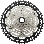 Shimano XT CS-M8100 Cassette - 12-Speed, 10-45t, Silver/Black, Micro Spline