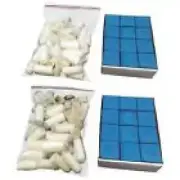 50x Slip on Pool Cue Tips Accessories Pool Table Accessories Pool Tips