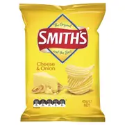 Smiths Cheese and Onion 45g x 18
