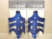 New-Old-Stock Catamount CatCages...Two Blue Water Bottle Cages