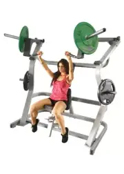 Muscle D Power Leverage ISO Lateral Wide Chest Press | Plate Loaded Gym