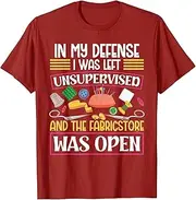 [JIAGANYI] in My Defense i was Left Unsupervised T-Shirt