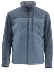 Simms Fishing Midstream Insulated Jacket Dark Moon Mens Large Primaloft GOLD NEW