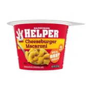 Hamburger Helper Cheeseburger Macaroni Pasta, 2 oz Microwave Cup