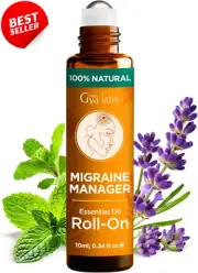 Migraine Relief Essential Oil Roll-On 10ml - Peppermint Headache Comfort Stick