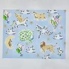 Plum Stitchery hand painted needlepoint canvas 13ct animals Celestial Menagerie