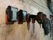AEG Tool holder wall bracket x10 - Free post! Aus Made
