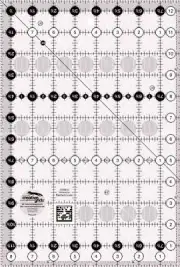 Creative Grids Quilt Ruler 8-1/2 in x 12-1/2 in CGR812