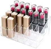 PJLANDI Anitofo Transparent Lipstick Storage Box Display stand cosmetic grid