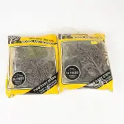Woodland Scenics Realistic Tree Clump-Foliage Scenery Kits TR1101 & TR1102