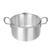 SOGA Stainless Steel 26cm Casserole With Lid Induction Cookware