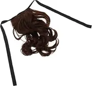 MOTHNUR Ponytail Hair Extensions Clip-in Human Hair Ponytail Extension Curly Hair Pieces