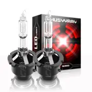 For Toyota Venza 2009 2010-2012 2x D2S HID Headlight Bulbs Low Beam bulbs 6000k