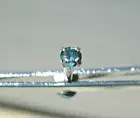 2.5mm REAL BLUE DIAMOND LABRET BODY,CERTIFICATE LIP EAR 1/4",5/16",3/8",7/16