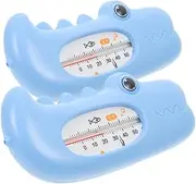 LRXIYODE 2Pcs Cartoon Water Temperature Thermometer Practical Bath Spa Thermometer for Newborns Lightweight Durable Material Adorable Design Ensures Safe Bathing