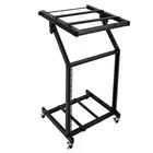 9U/12U/16U DJ Mixer Stand Adjustable Rack, Rack Mount Mixer Case Stand Studio...