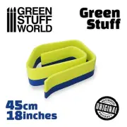 Green Stuff - 18 inches - Kneadatite Blue Yellow Duro Sculpting Putty