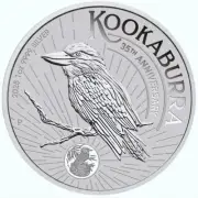 Australia 2025 Laughter Kingfisher 1 oz Silver Coin Limited 35th Anniversary