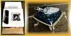"Vtg New" Estee Lauder Magic Slipper Shoe Beautiful Solid Perfume Compact w/Box