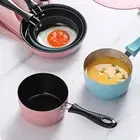 Non Stick Saucepan Deepened Frying Pan Kitchen Toy Snow Pan Baby Food