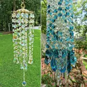 Wind Chimes Garden Hanging Home Lawn Living Ornament Outdoor Sunlit Window Yard