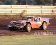 1980 Tom Bartholomew Oskaloosa 4x6 print Iowa Late Model Racing - free shipping