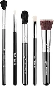 SIGMA Beauty Most Wanted Brush Set For Women 5 Pc Set Brush