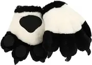 [OATIPHO] Warm Winter Pet Gloves Plush Animal Palm Mittens Simulation Animal Claw Gloves Cosplay Theater Costumes