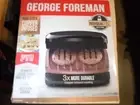 George Foreman Individual Grill and Panini 36 sq." Non-stick Copper infused New