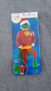 Elf On The Shelf Super Hero Outfit Claus Couture Mighty Scout Boy NIP