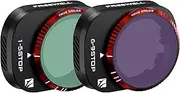Freewell Variable ND VND1-5 Stop, VND6-9 Stop 2 Pack Run&Gun Camera Lens Filters Compatible with Mini 4 Pro