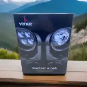 Venue Revolver Wash Dual-Sided Moving Head Effect Light with Wash and Moonflower